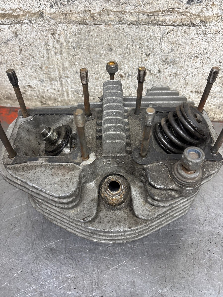 モーターヘッド　古い　80s England Vintage Harley Davidson Shovelhead Cylinder Head Parts Or Repair