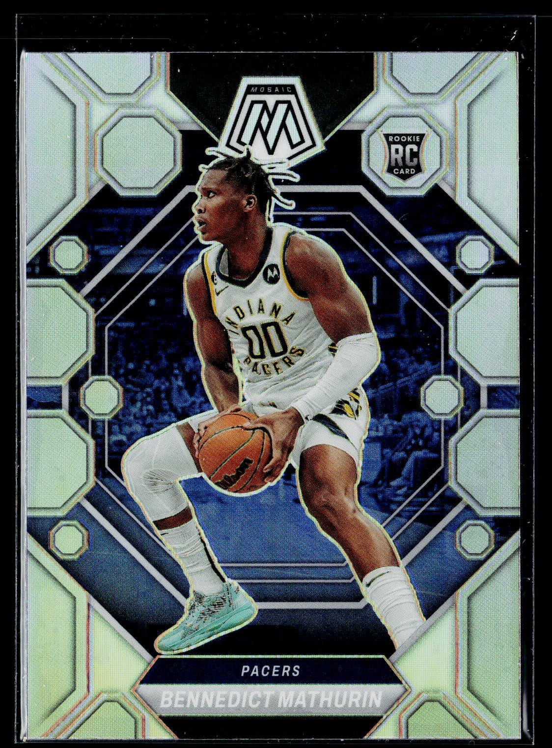 2022-23 Panini Mosaic #210 Bennedict Mathurin Silver