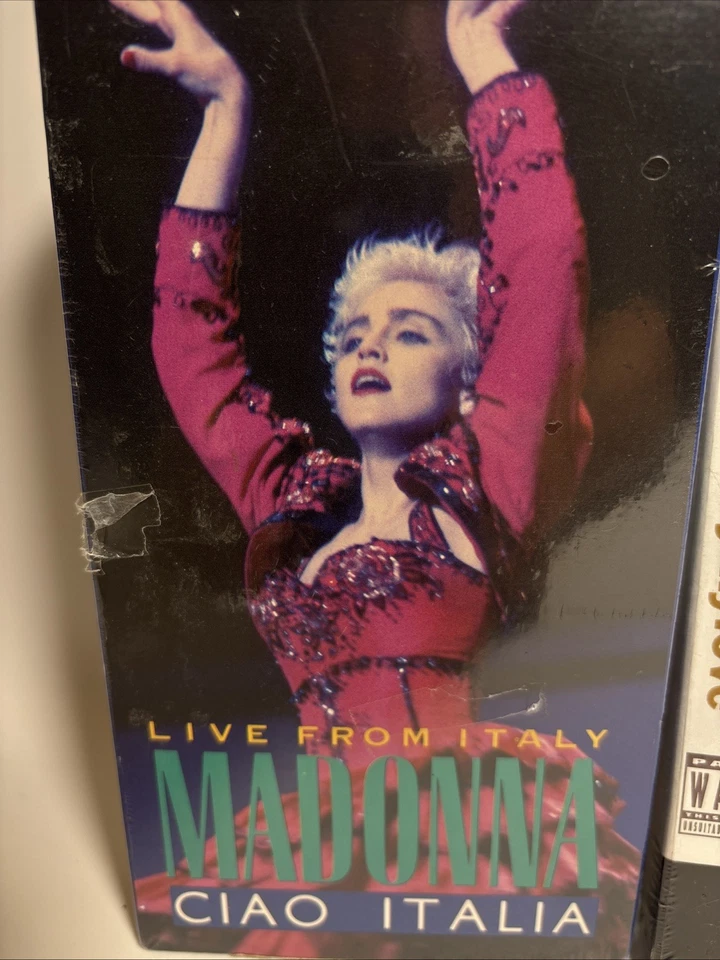 4 Madonna VHS Lot Music & Documentary Videos Pop Icon Sealed Vintage Collectible - Image 2 of 4
