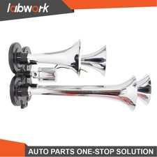 Labwork Quad Trumpet Air Horn Kits Train Semi Truck Boat Rv 150 Db4 Horns Kit