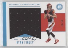 2019 Panini Encased Substantial Rookie Swatches Sapphire 38/50 Ryan Finley 2r7