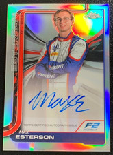 2025 Topps Chrome Formula 1 F1 Max Esterson Refractor Auto Autograph #CAC-EST