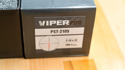 Vortex Viper PST Gen II 2-10X32 FFP 30mm EBR-4 (MRAD) Reticle