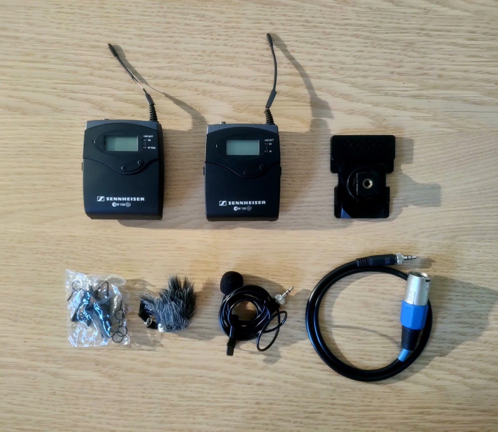TRIS MICROFONI WIRELESS SENNHEISER SKM EW100 G2