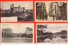 LOTTO 8  CARTOLINE  ANTICHE   IVREA FP  5 VIAGGIATE  ANNI 1900/30 REGALO OCC