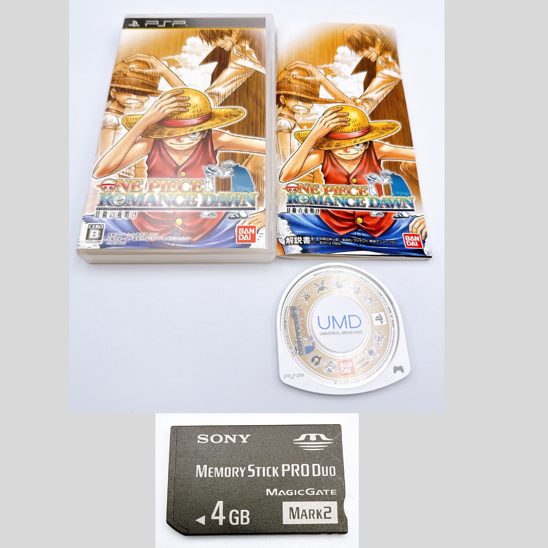 Sony PSP-3000 Console One Piece ROMANCE DAWN Limited in Box w/etc