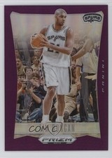 2023-24 Panini Prizm Deca Purple Prizm 81/99 Tim Duncan #74 HOF 1t4l