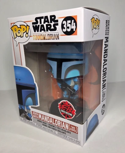 Star Wars Death Watch Mandalorian Two Stripes #354 EB Games Exclusive Funko Pop