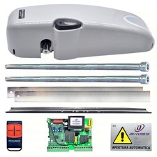 KIT AUTOMAZIONE PORTA BASCULANTE GARAGE SINGOLO 1 MOTORE AUTOMATISMO 230V 220V