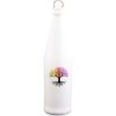 Chakra Tree of Life Glass Smoking Bottle Incense Burner - 11 Inches