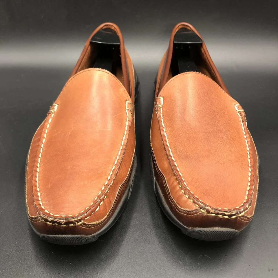 Mocasín de conducción Allen Edmonds Boulder veneciano marrón talla 13 D nuevo sin caja nuevo Foto 2 de 4