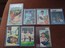 Sports card lot Michael Jordan finest, 1968 mantle and 1969 Nolan Ryan.
