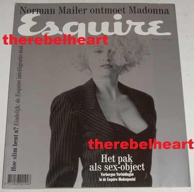 MADONNA Esquire 1994 German Magazine - ANNA NICOLE SMITH - Rare