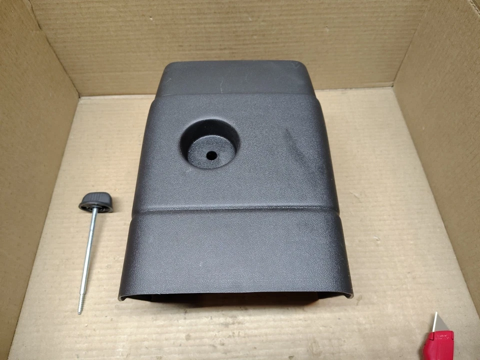 Chevrolet Colorado GMC 2004-12 portavasos trasero cubierta de gato negro GM 15805164 Foto 2 de 4