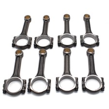 I Beam 5.700 2.100 .927 5140 Connecting Rods For Chevy Sbc 350 W38 Bolt