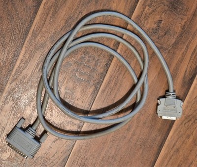 Hewlett-Packard Vintage Printer Cable HP   DB25 to 36-Pin Centronics   IEEE-1284