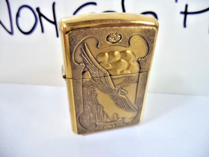 Zippo Wild West Skeleton Design