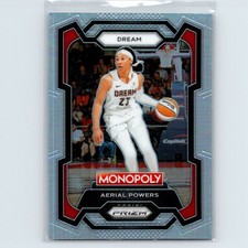 2024 Panini WNBA Monopoly Prizm Aerial Powers #48 Silver Prizm Atlanta Dream