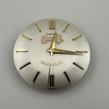 Lord Elgin 17 Jewel Model 872 Wristwatch Movement Body By Fisher Dial / Working