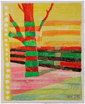 GMD ''Old Tree'' painting on canvas / painting on canvas