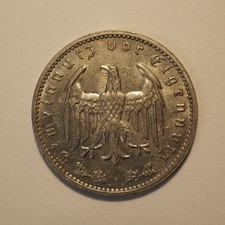 1935 GERMANY  1 REICHSMARK  ***NICE !*** FREE SHIPPING! C1339