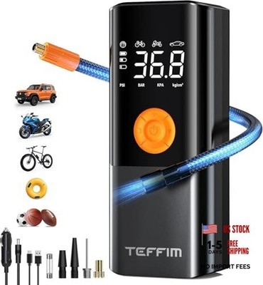 Tire Inflator Portable Air Compressor, Air Pump for Car Tires with Tradition