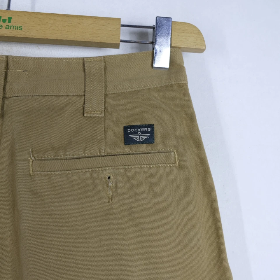 Pantalone DOCKERS Uomo Taglia W29 L32 Uomo Cotone Beige Comodo Casual Logo - Imagen 4 de 4