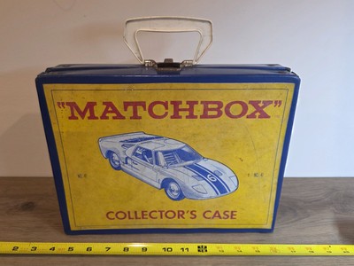 Lot of 51 early 1970s Matchbox / Lesney Cars in 1966 Official Collector's Case