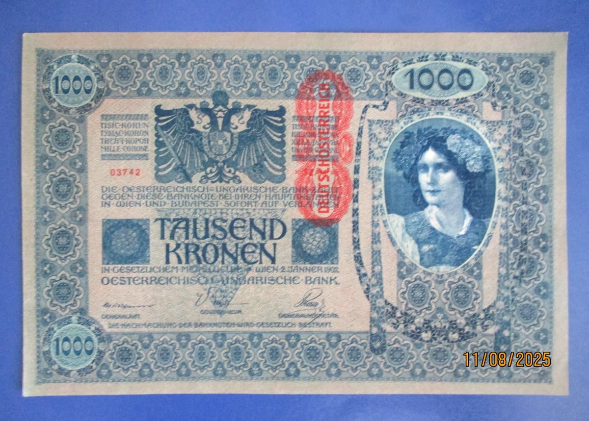 1902 年纸币奥地利纸币| eBay