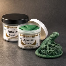 Aves Apoxie Sculpt 454g (1lb) Green Epoxy Modelling Compound - 24 Tracked