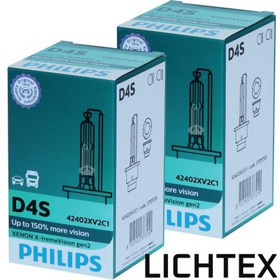 PHILIPS D4S 42402XV2 X-tremeVision gen2 Xenon Scheinwerfer Lampe für Lexus NEU
