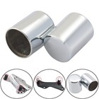 Chrome Docking Hardware Point Covers Caps For Harley Touring Street Glide Road