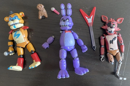 Five Nights At Freddy's Funko Parts Lot Figures (for parts) 2016, 2020