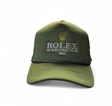 Rolex Embroidery Foam Mesh Trucker Snapback Hat Various Colors 