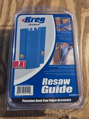 NEW Kreg KMS7214 7'' Resaw Guide Kit Fits Kreg Band Saw Fence for Large Workpiece