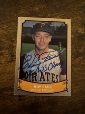 ELROY FACE Autographed 1989 Pacific Legends #178 Signed Baseball Card Pirates