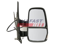 Weitwinkelspiegel Fast FT88309 Beheizbar Kurzer Spiegelarm Mit Antenne