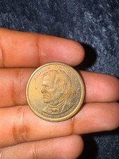 Rare Off Center Liberty Mint Millard Fillmore $1 gold coin 2010 1850-1853