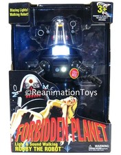 Forbidden Planet Lighted Talking Walking Robby Robbie Robot Trendmasters New