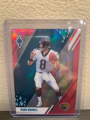 2021 Panini Phoenix Pink /199 Mark Brunell #52 Jacksonville Jaguars