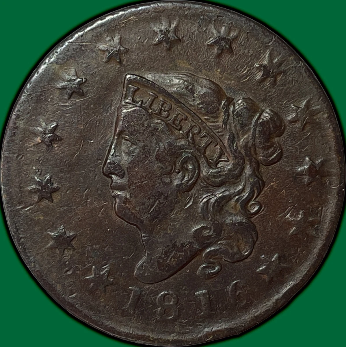 1816 Year Coronet Head US Large Cents (1816-1839) for sale | eBay