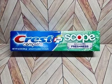 Crest Complete Plus w/Scope 8.2oz Anticavity Toothpaste Exp 9/26 Sealed