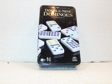 , Cardinal Classics Double Nine Dominoes Set in Storage Tin, for Kids & Adult...