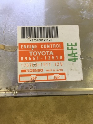 BOXHILL OOゲージ 2001 TOYOTA COROLLA OEM ENGINE COMPUTER BOX 89661-02801 | eBay