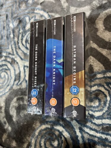 The Dark Knight Trilogy:4K+blu-ray Ultimate Edition steelbooks. New Sealed! - Picture 4 of 6