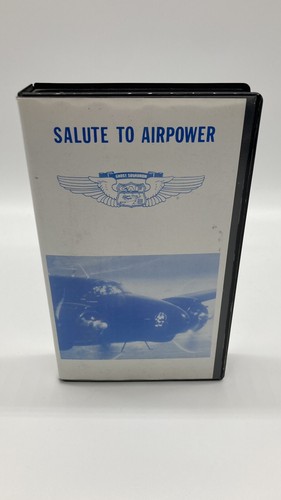 Salute to Airpower  VHS 1990 PointFive Productions Collmer Aviation Video Tested - Bild 1 von 7