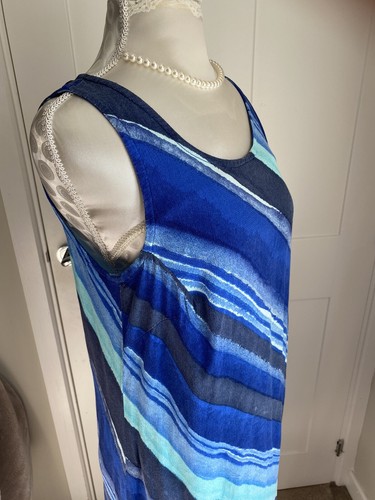 Ladies New Look Long Summer Dress Size 10 - Picture 3 of 5