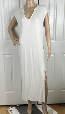 NEW L*Space Robyn Notch Neck Solid Cream Max Ivory T-Shirt Dress Sz S | eBay NEW L*Space Robyn Notch Neck Solid Cream Max Ivory T-Shirt Dress Sz S | eBay