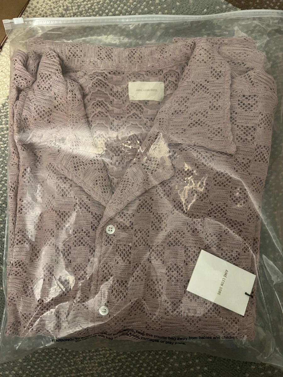 NEW Aime Leon Dore ALD / Rico Shirt Violet Ice XL pink | eBay
