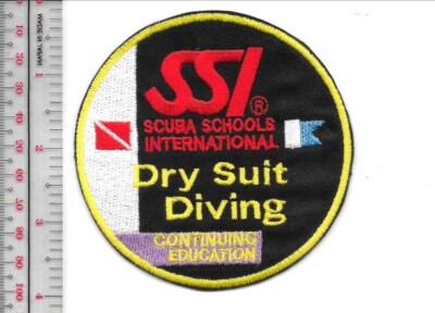 SCUBA Diving Scuba Schools International Diving Qualified Patch NO TARIFF